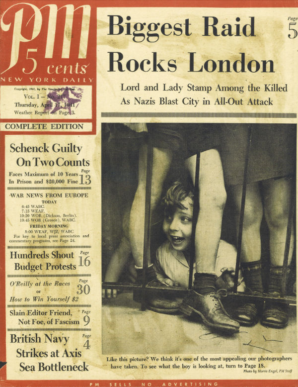 cover of PM newspaper